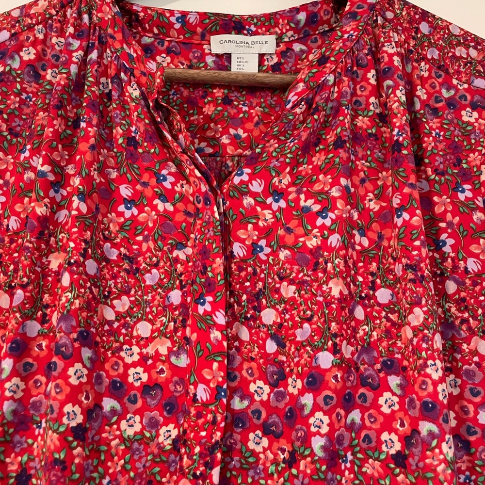 Carolina Belle Floral Blouse